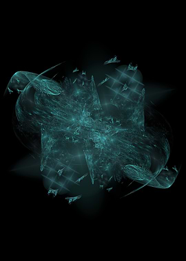 Flight of Azure Fireflies