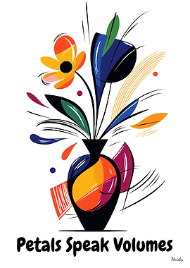 Abstract Flower Vase