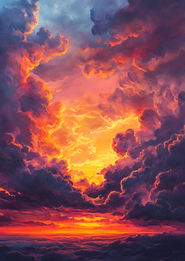 Flames of the Horizon Art