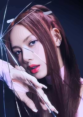 Woman with Broken Glass