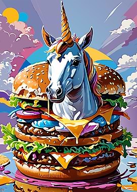 Unicorn Burger