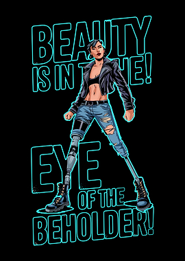 Amputee Female Beauty is in the Eye
