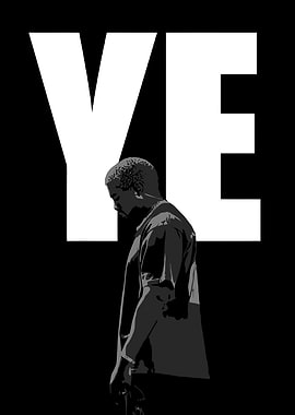 Kanye West 'Ye' Poster
