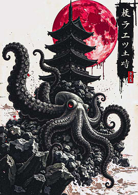 Kraken and Temple