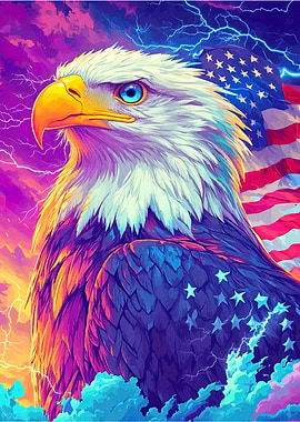American Eagle Flag
