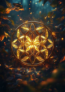 Golden Flower of Life