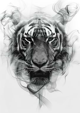 Tiger in Smoke