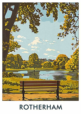 Rotherham Park Bench