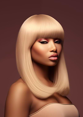 Blond Hair Nicki Minaj