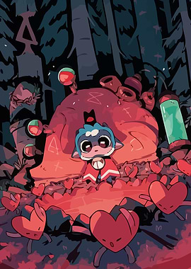 Cute Creature in Forest