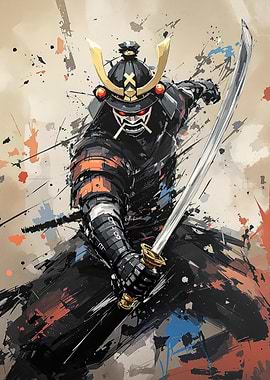 Samurai Warrior Art