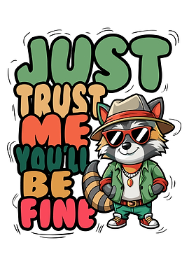 Raccoon with Sunglasses