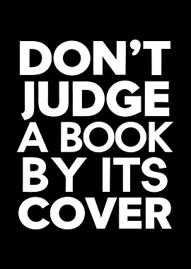 Don't Judge a Book by Its Cover