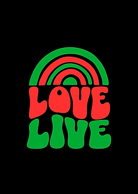 Love Live Retro Design