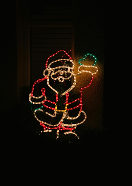 Santa Claus Christmas Lights