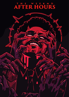 The Weeknd After Hours Poster
