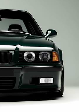 Green BMW E36