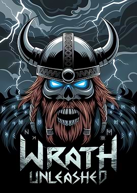 Wrath Unleashed Viking Skull