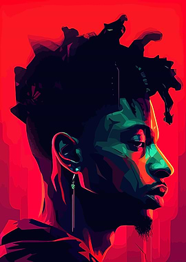 21 Savage Portrait