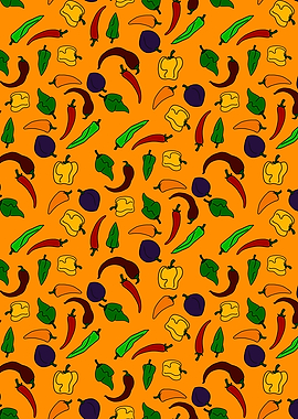 Chili Pepper Pattern