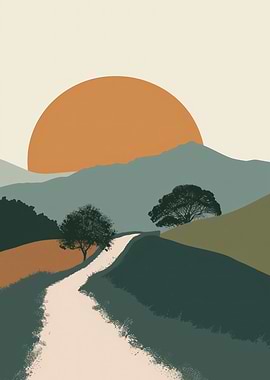 Sunset Mountain Road