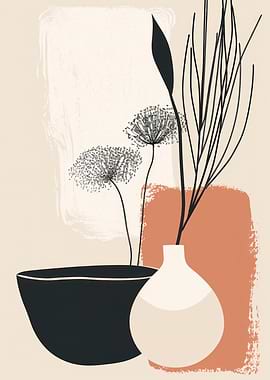 Minimalist Floral Art