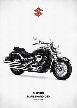 Suzuki Boulevard C50 Motorcycle