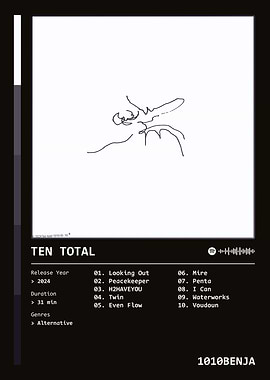 Ten Total (2024) Album by 1010benja
