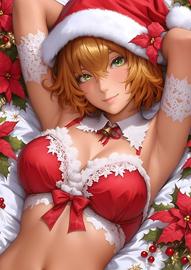 Anime Christmas Girl