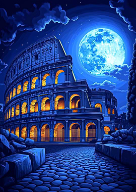 Colosseum Night
