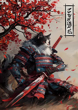 Samurai Cat