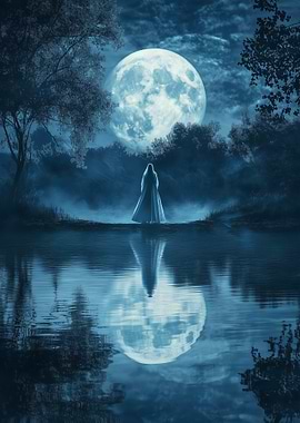 Moonlit Forest Figure