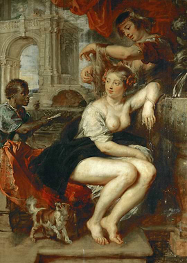 Woman at a Fountain