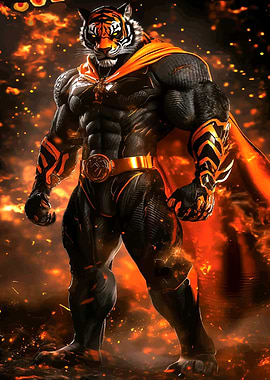 Tiger Superhero