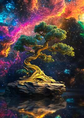 Space Bonsai Tree