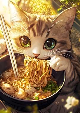 Cat Ramen Japan