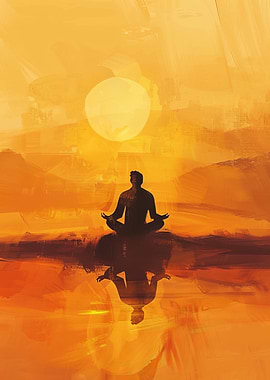 Silhouette Meditation