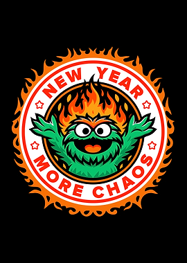 Funny Monster New Year, More Chaos MEME