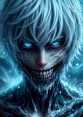 Ice Demon Anime Character