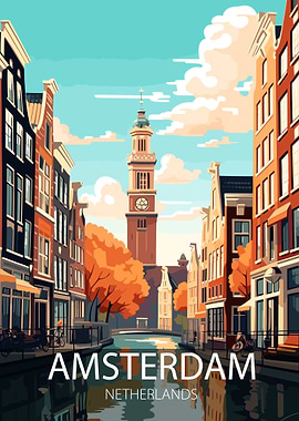 Amsterdam Canal View