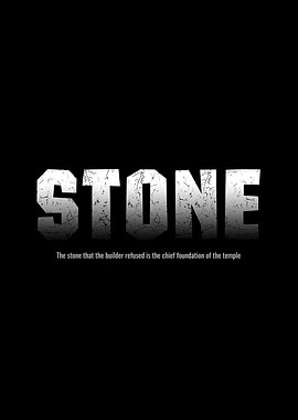 Stone - Inspirational Quote