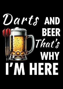 Funny Darts and Beer