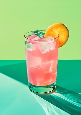 Pink Summer Drink