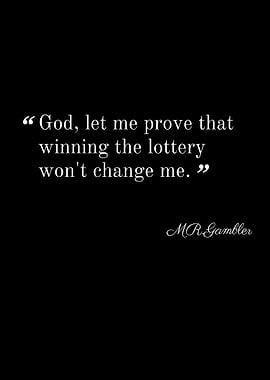 Lottery Quote