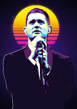 michael buble retro 80s