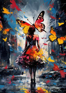 Lost Butterfly Girl