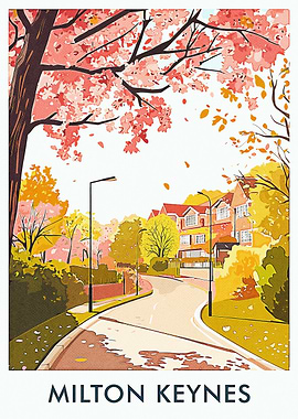 Milton Keynes Autumn Street