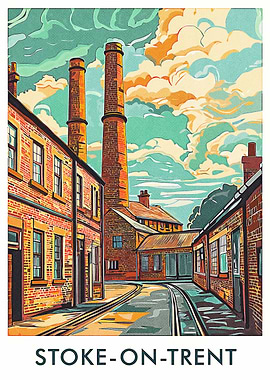 Stoke-on-Trent Cityscape