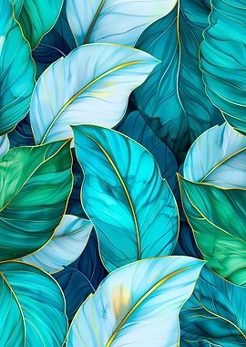 Tropical Leaf Pattern
