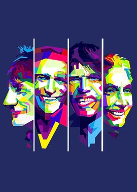 The Rolling Stones Pop Art